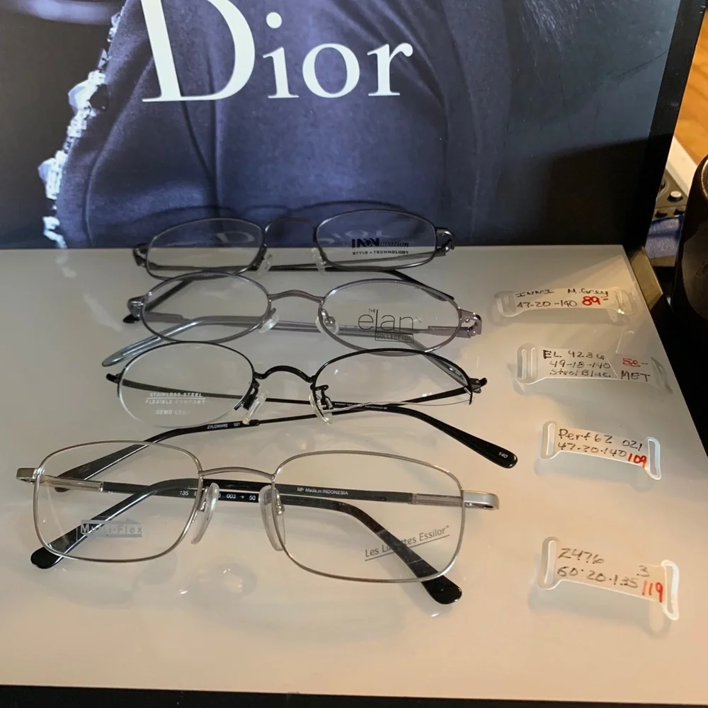 4‎ for 1 Sale Metal Rimmed glasses